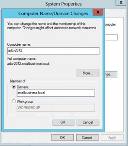 Windows2012-AD Join